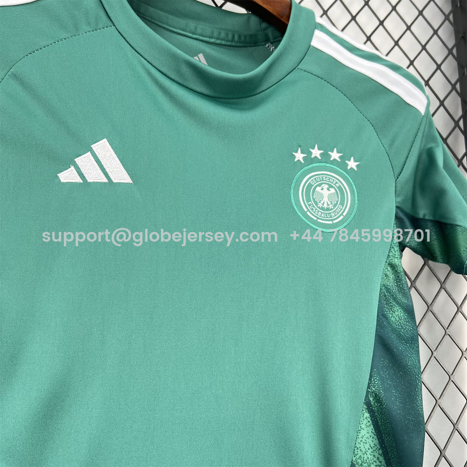 GlobeJersey-Germany 2026 Goalkeeper Green Kids Kit