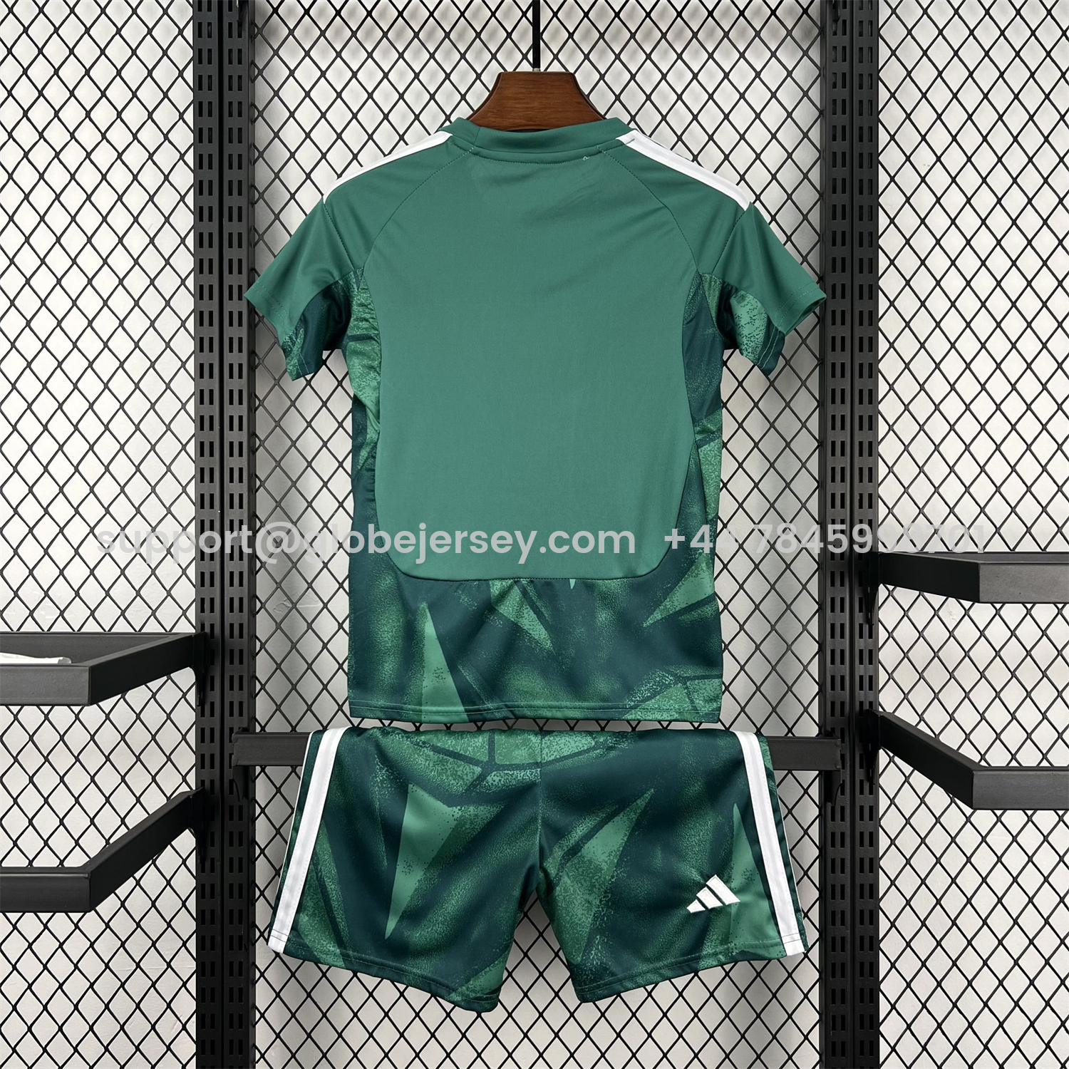 GlobeJersey-Germany 2026 Goalkeeper Green Kids Kit