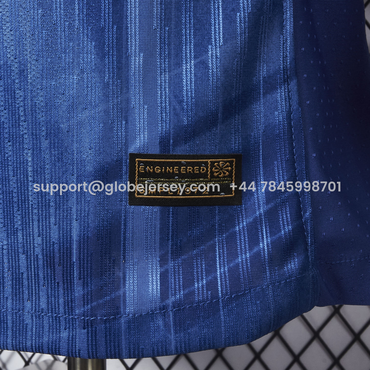 GlobeJersey-【New Chest Sponsor】C.H.E.L.S.E.A 25-26 Home Jersey - Player Version