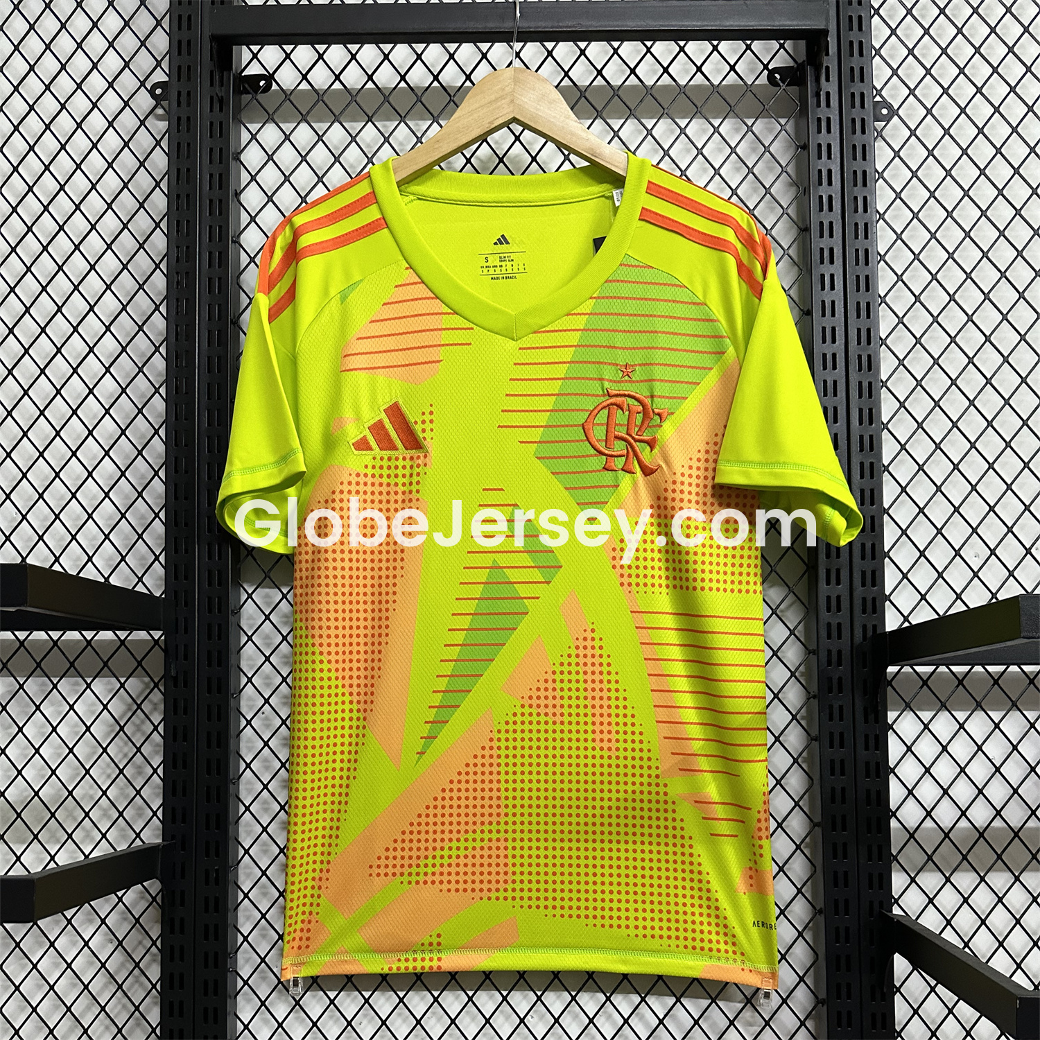 GlobeJersey-Flamengo 25-26 Yellow Green Goalkeeper Jersey - Fans Version