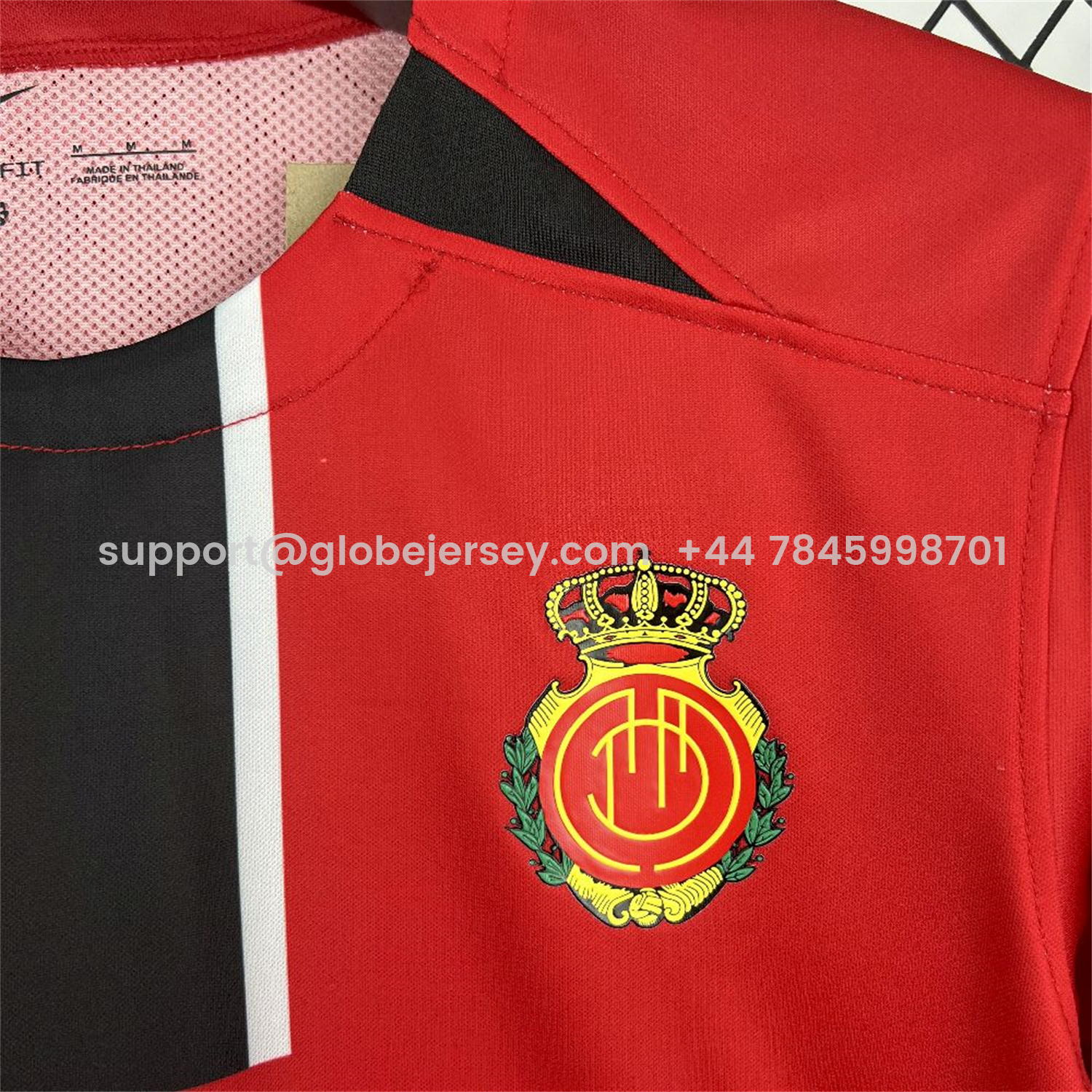 GlobeJersey-Mallorca 25-26 Home Red Jersey - Fans Version