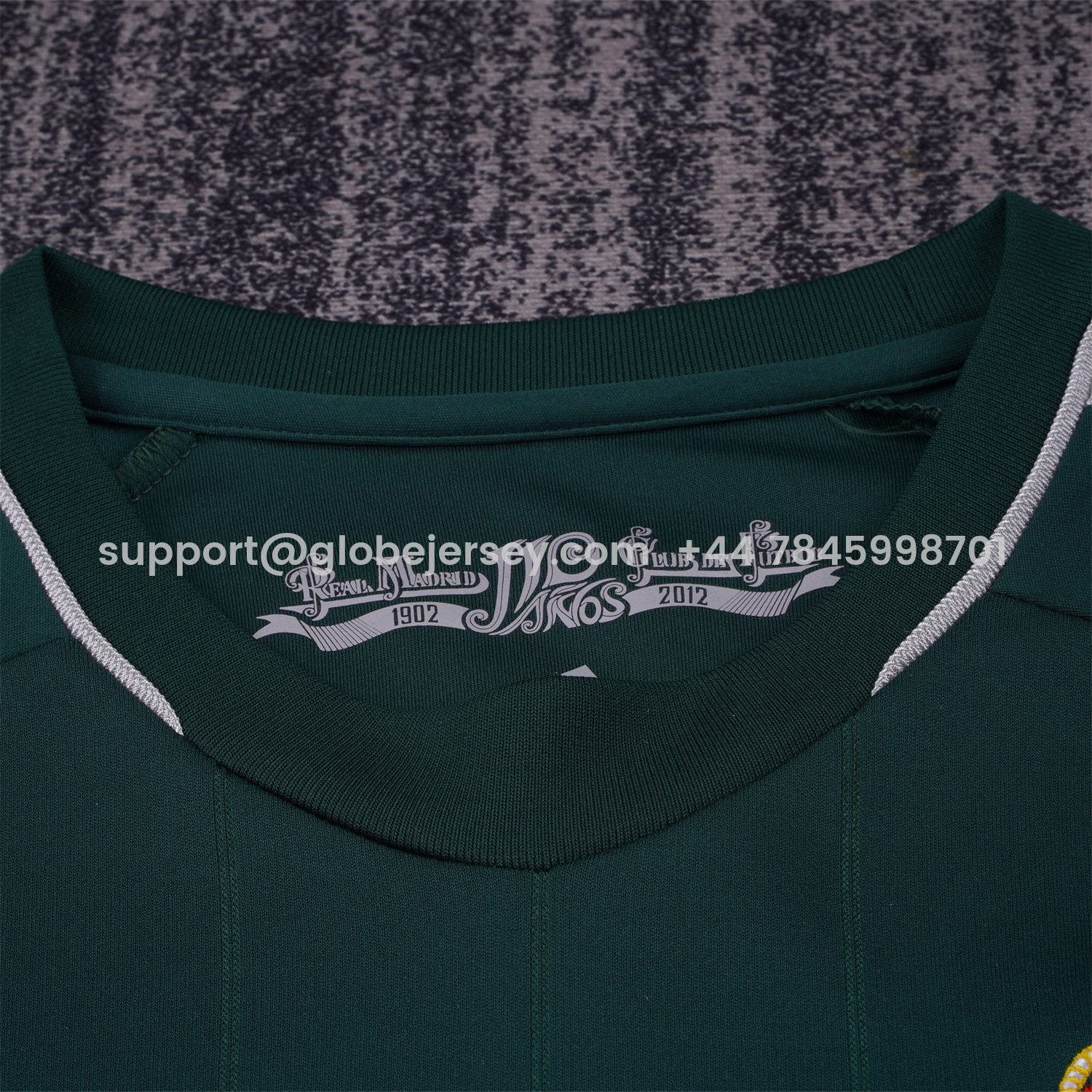GlobeJersey-Retro Real Madrid 2012-13 Third Green Kids Kit