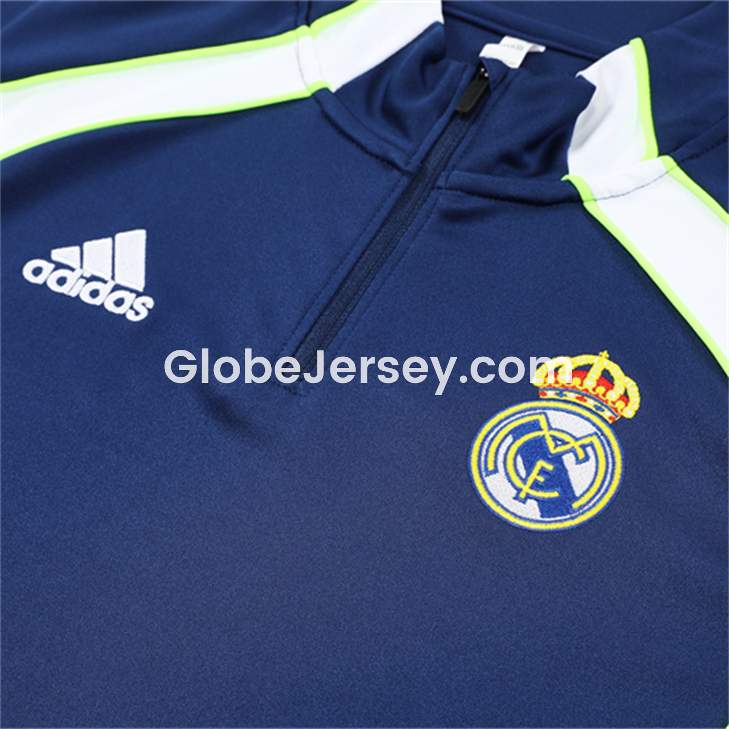 GlobeJersey-Real Madrid 25-26 Long Sleeve Training Set - Throwback Royal Blue Top and Pants
