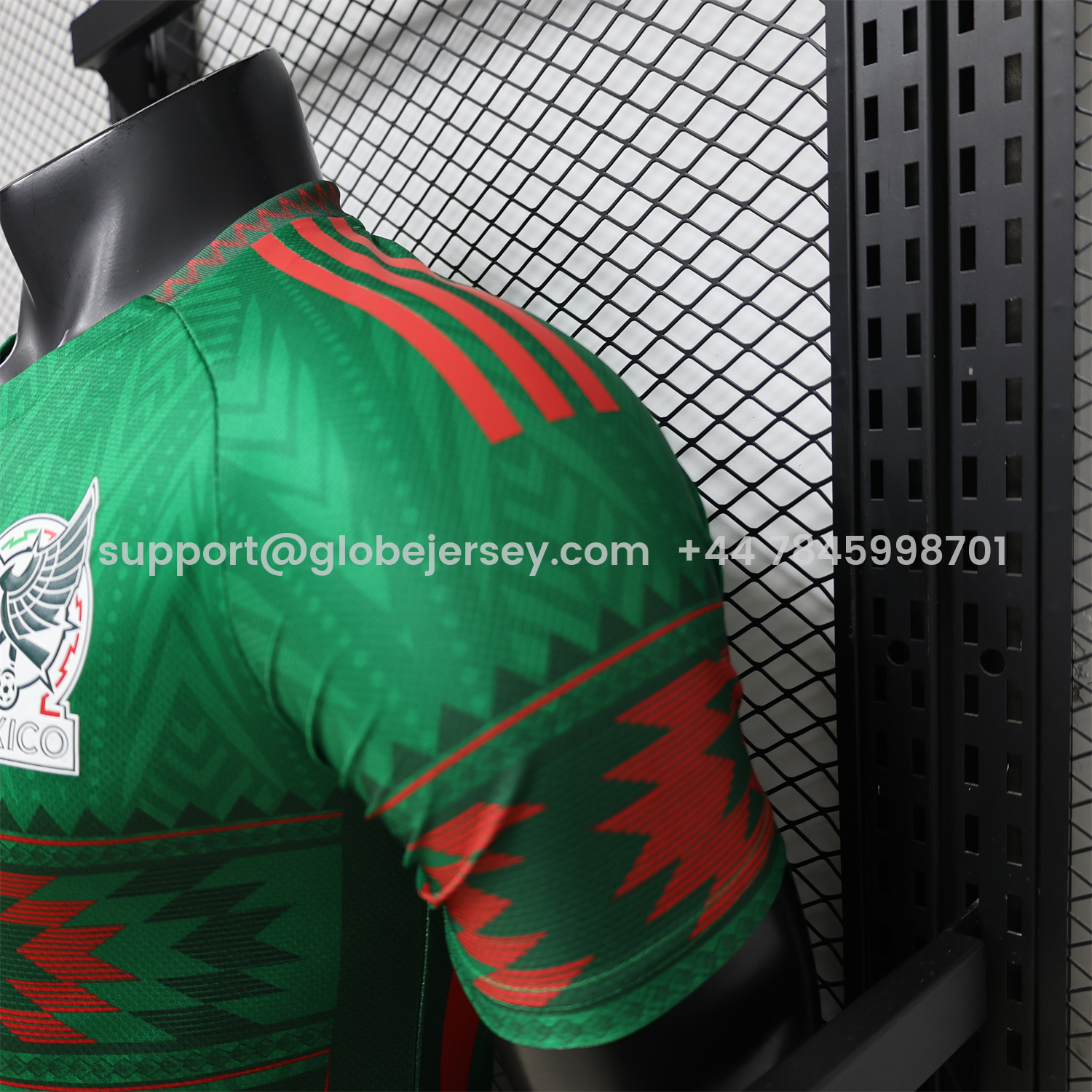 GlobeJersey-Mexico 2026 Aztec Sun Stone Green Special Jersey - Player Version