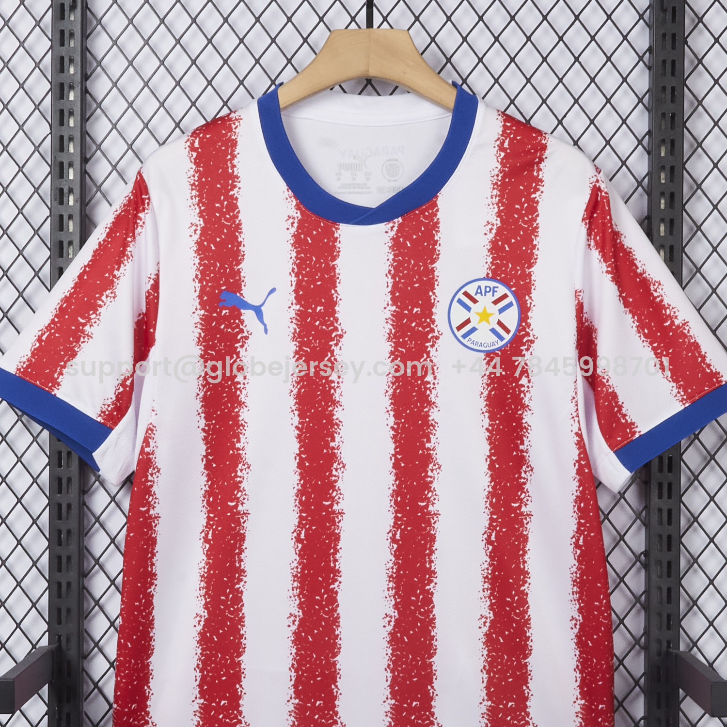 GlobeJersey-Paraguay 2026 Home Jersey - Fans Version