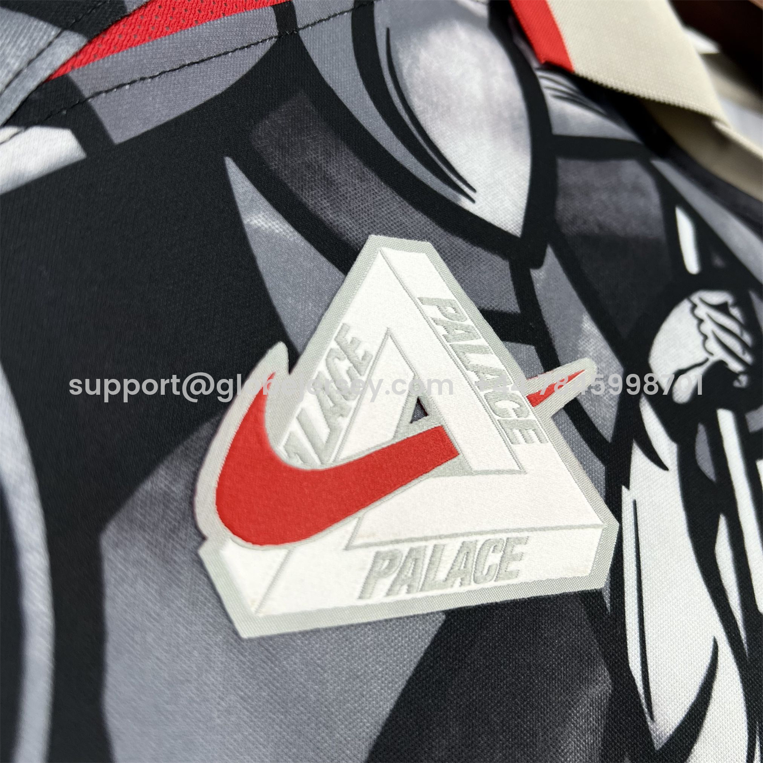 GlobeJersey-England 2026 World Cup Palace Black And Gray Special Jersey - Fans Version
