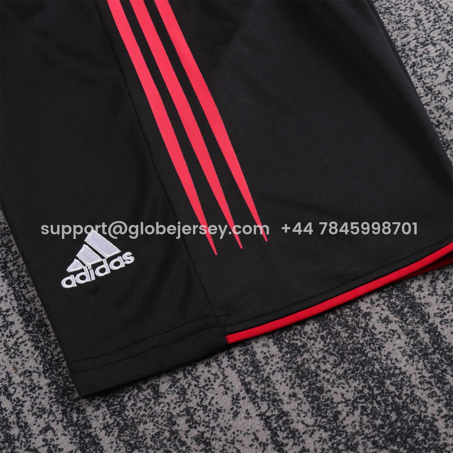 GlobeJersey-Retro AC Milan 2004-05 Home Kids Kit