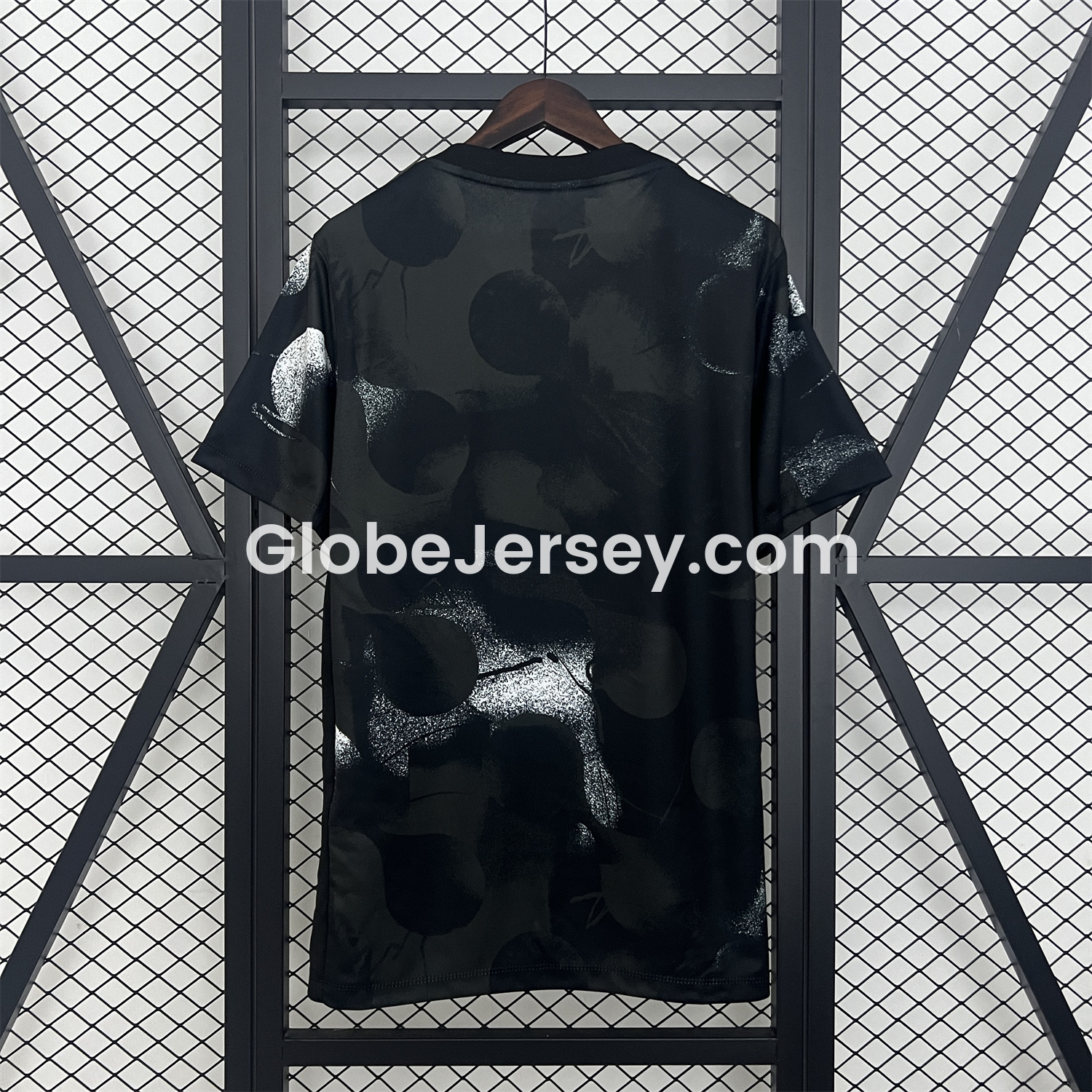 GlobeJersey-Corinthians 2025-26 Black Training Jersey - Fans Version