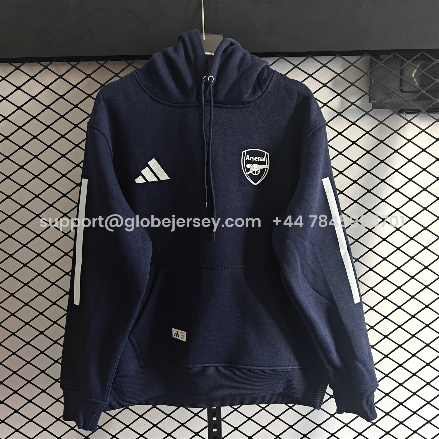 GlobeJersey-Arsenal 25-26 Home Unisex Pullover Hoodie
