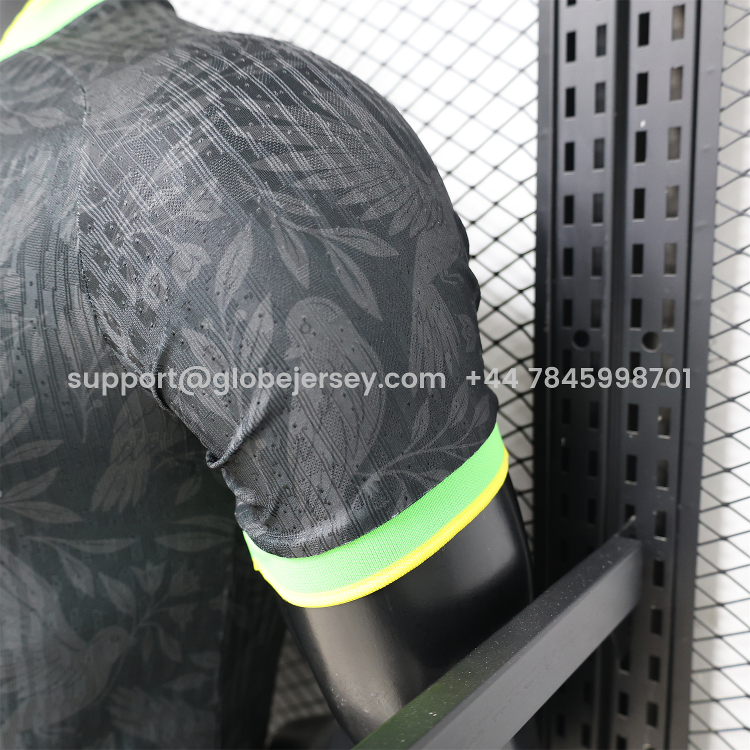 GlobeJersey-Brazil 2026 Black With Green Trim Brazilian Football Players Special Edition Jersey - Player Version