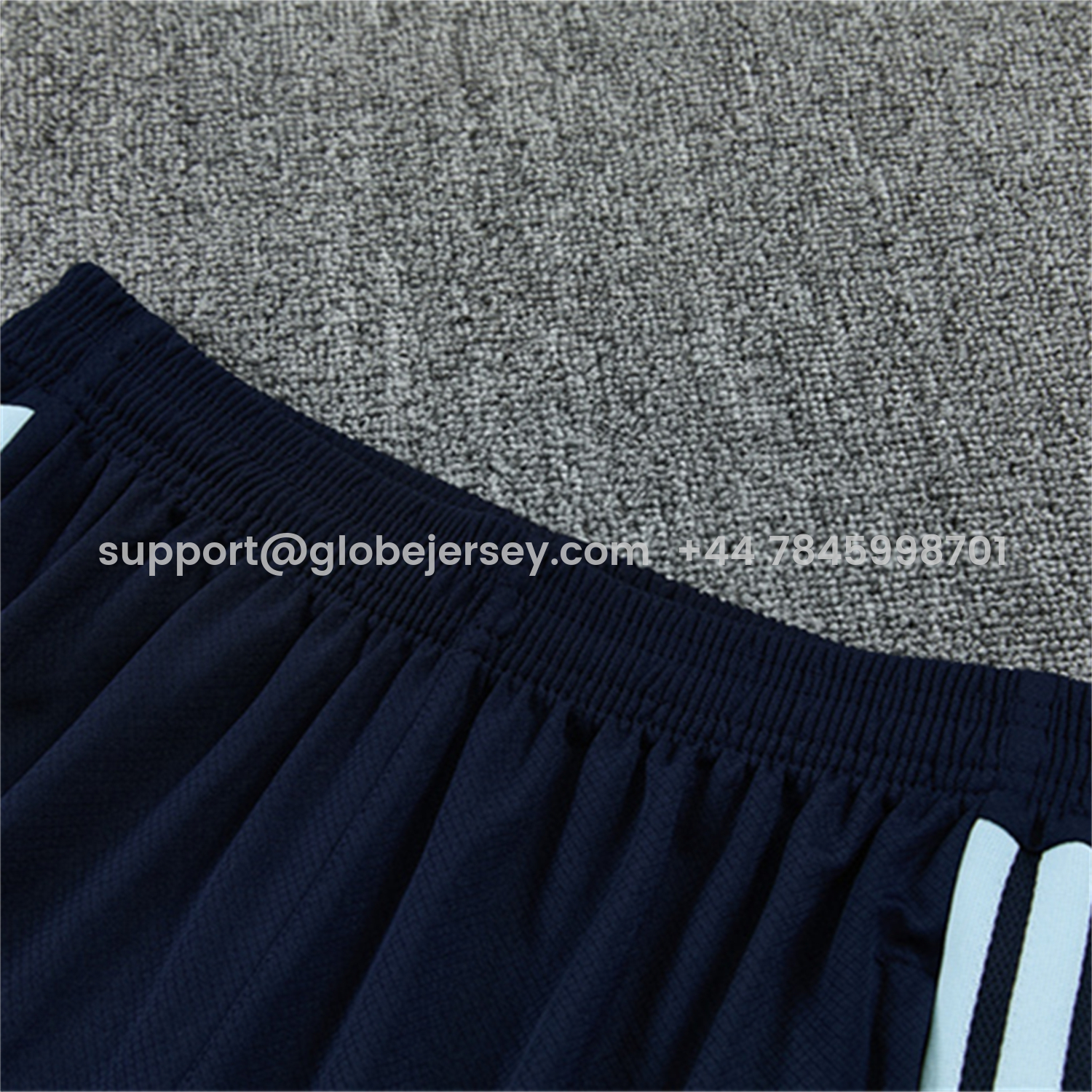 GlobeJersey-Argentina 2026 Kids Short-Sleeve Training Set - Blue Rays Top and Blue Shorts