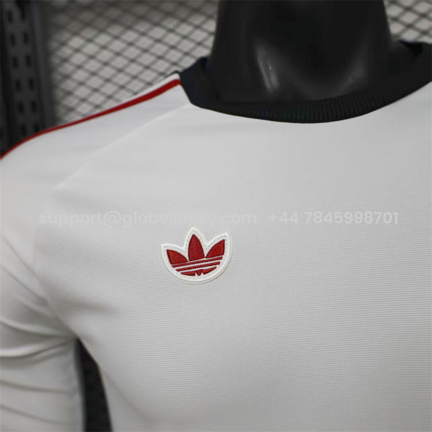 GlobeJersey-Manchester United 26-27 White Casual Long Sleeves Jersey - Player Version