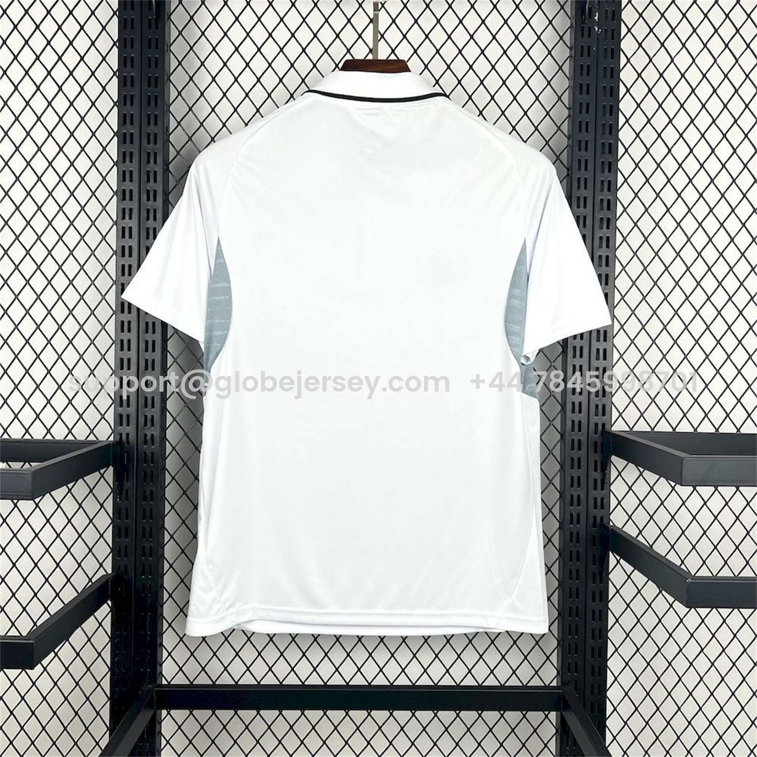 GlobeJersey-Benfica 25-26 White Polo Jersey - Fans Version