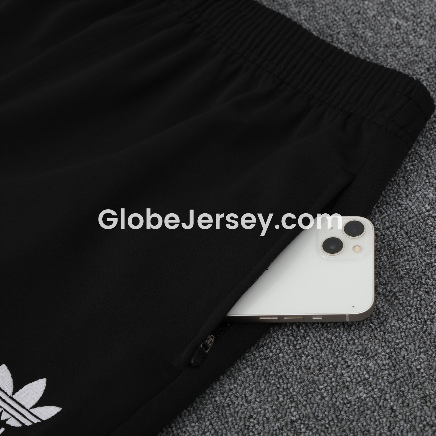 GlobeJersey-River Plate 25-26 Terrace Jacket Training Tracksuit - Red Jackets & Black Pants