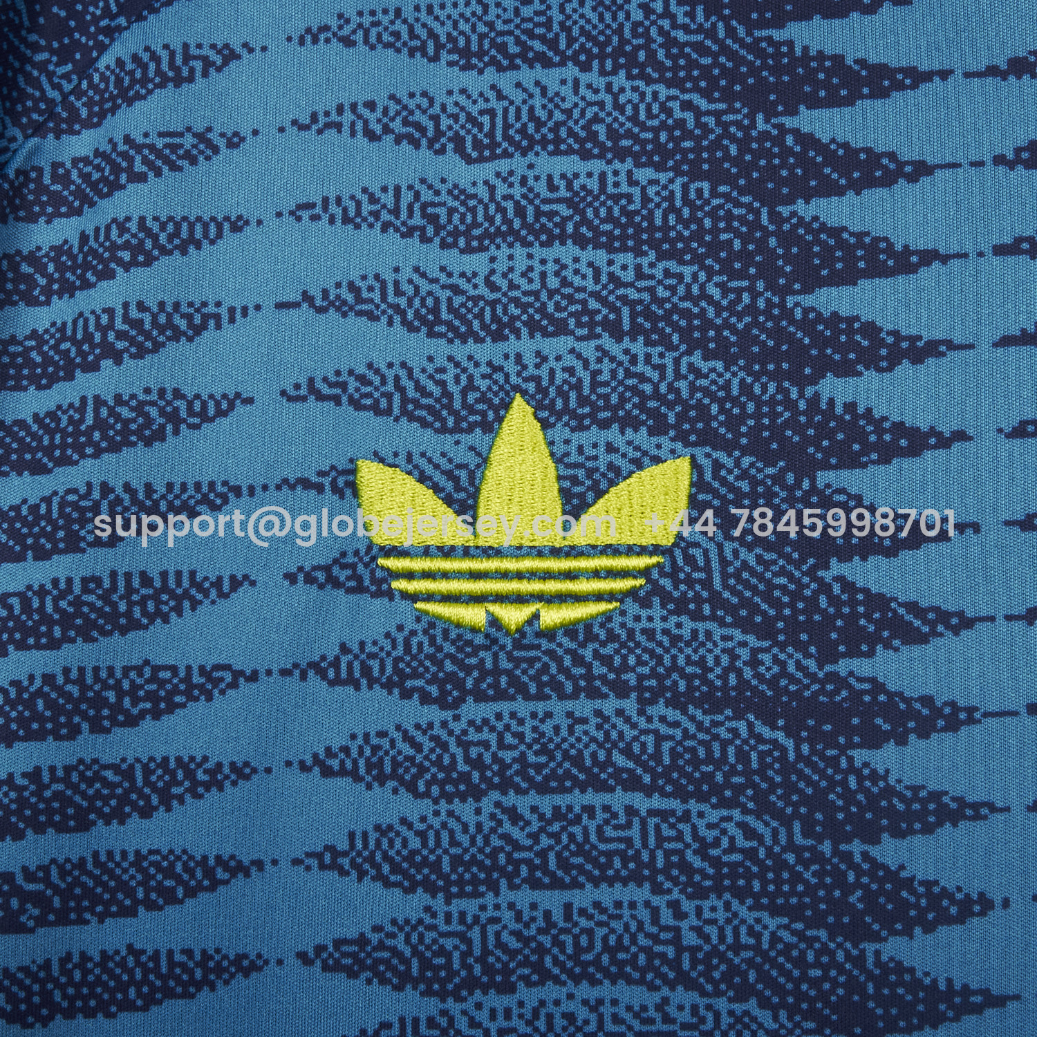 GlobeJersey-Colombia 2026 Away Blue Jersey - Fans Version