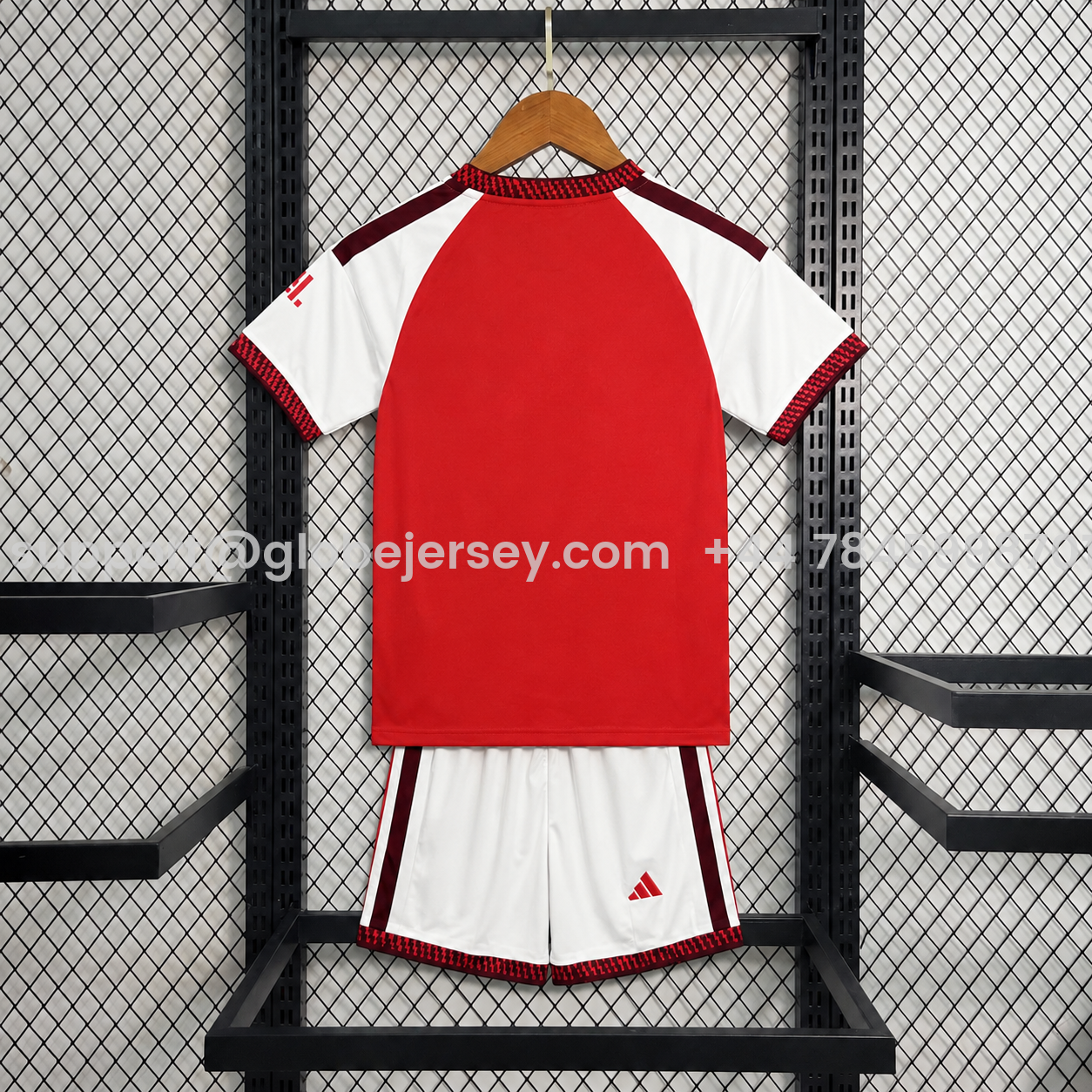 GlobeJersey-Arsenal 26-27 Home Kids Kit