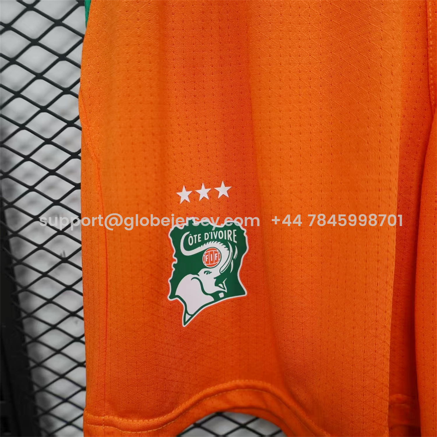 GlobeJersey-Ivory Coast 2026 Orange Shorts - Player Version