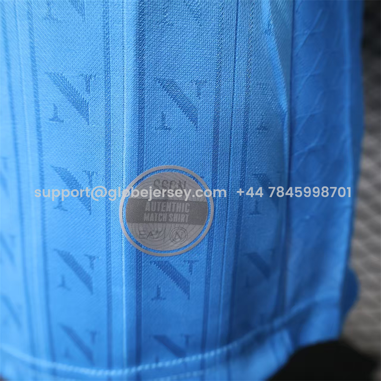 GlobeJersey-Napoli 25-26 Home Jersey - Player Version