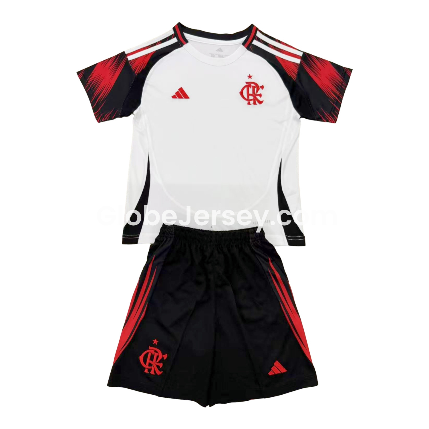 GlobeJersey-Flamengo 25-26 Away Men's Adult Jersey Set - Fans Version
