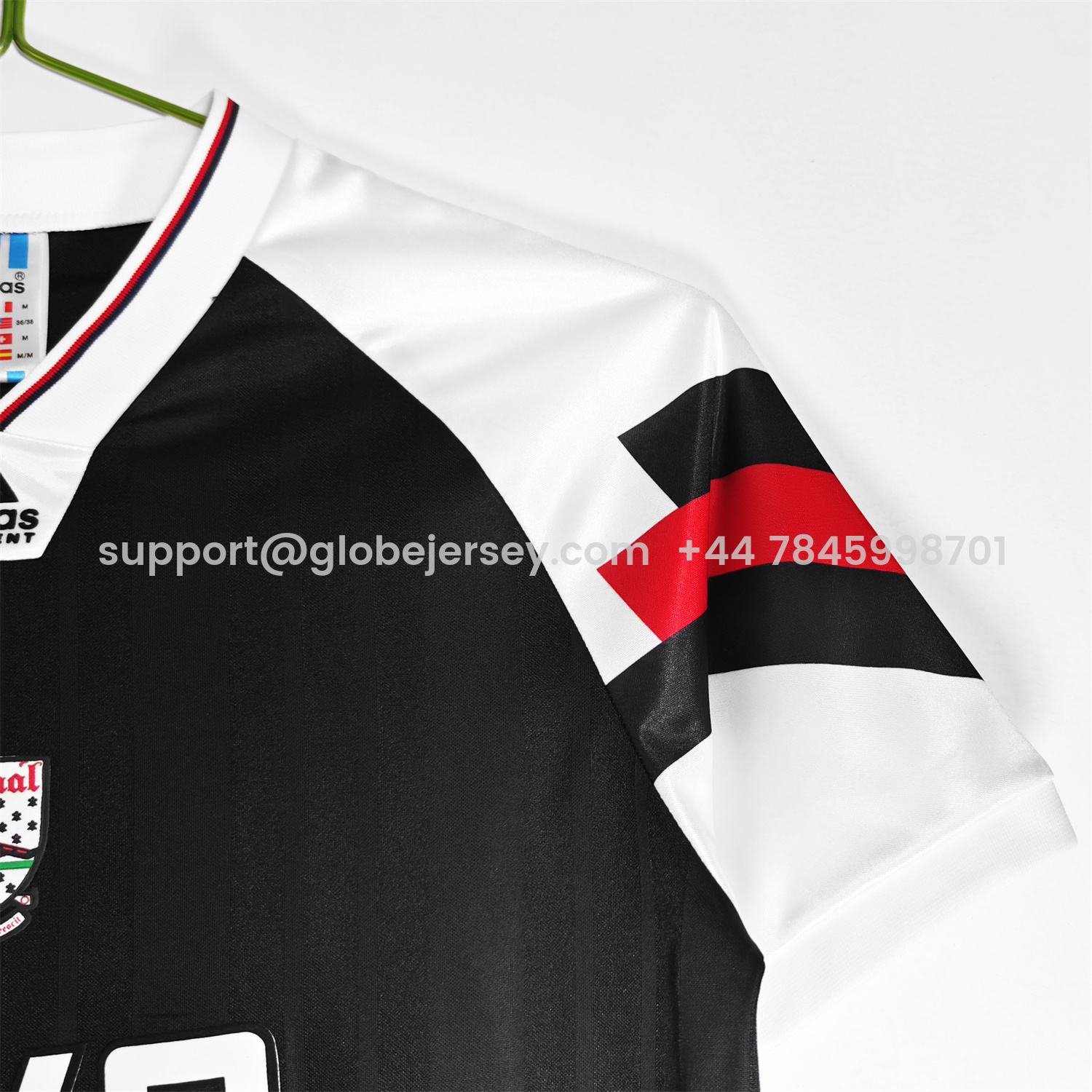 GlobeJersey-Retro Arsenal 92-94 Black Special Jersey