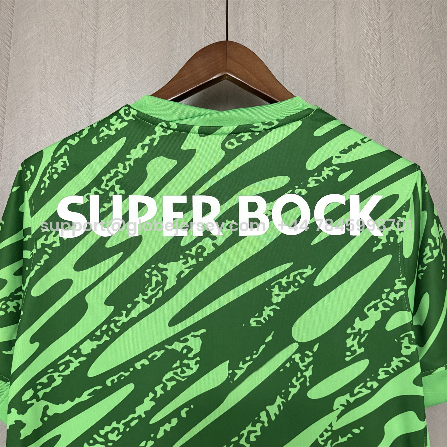 GlobeJersey-Sporting CP 25-26 Green Goalkeeper Jersey - Fans Version