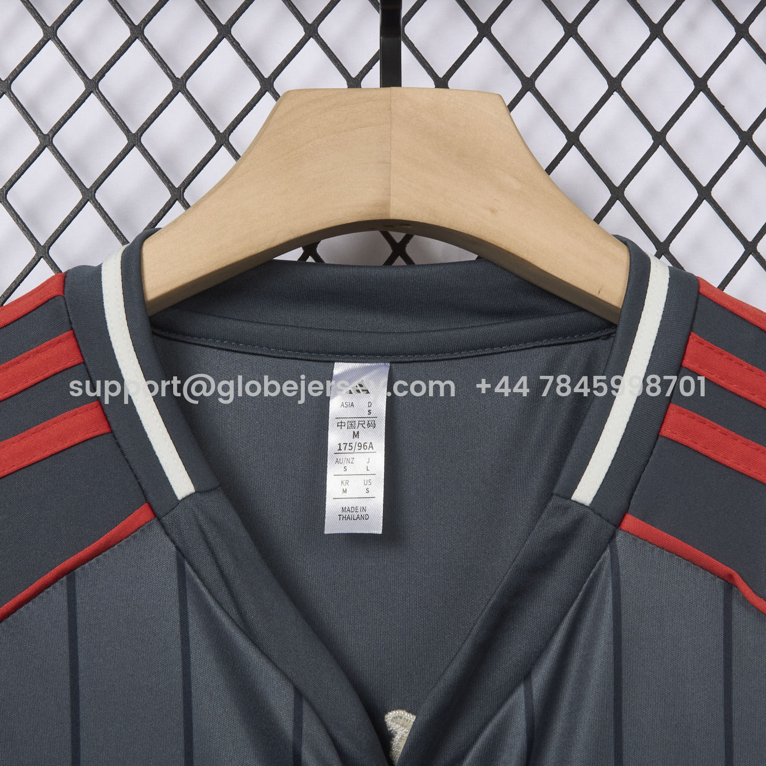 GlobeJersey-Bayern Munich 25-26 Deep Grey Baseball Jersey