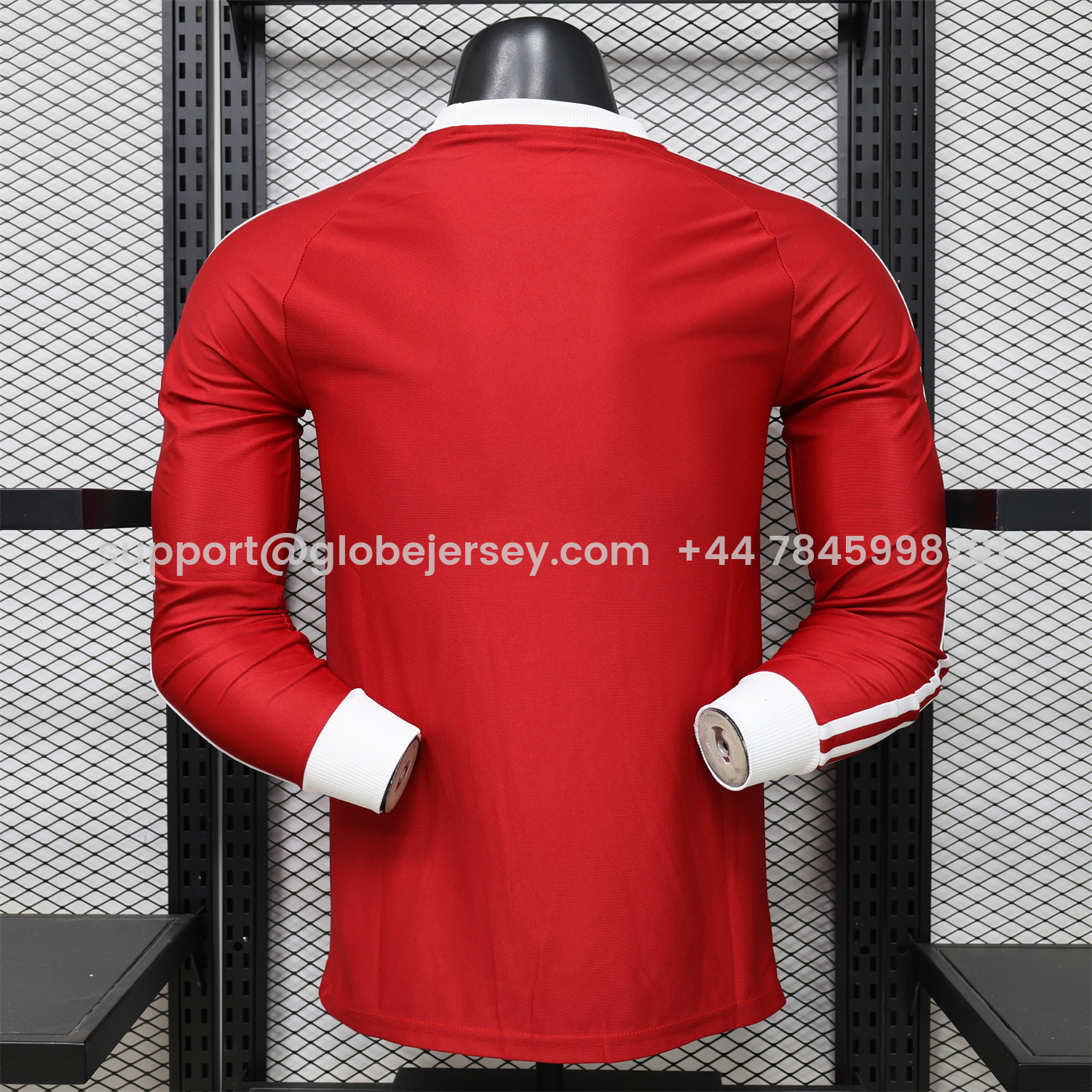 GlobeJersey-Manchester United 26-27 Red Casual Long Sleeves Jersey - Player Version