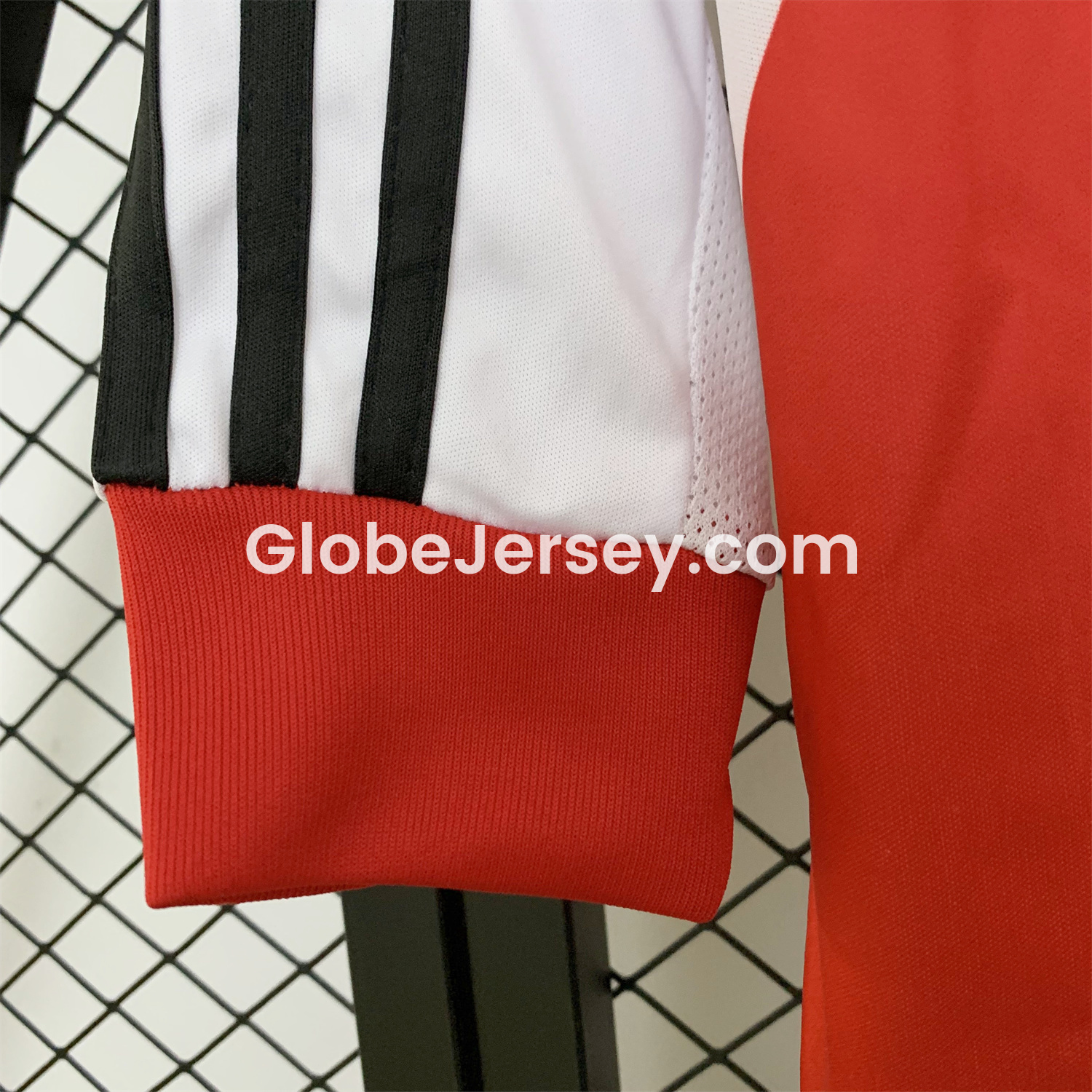 GlobeJersey-Retro River Plate 2013-14 Home Long Sleeves Jersey