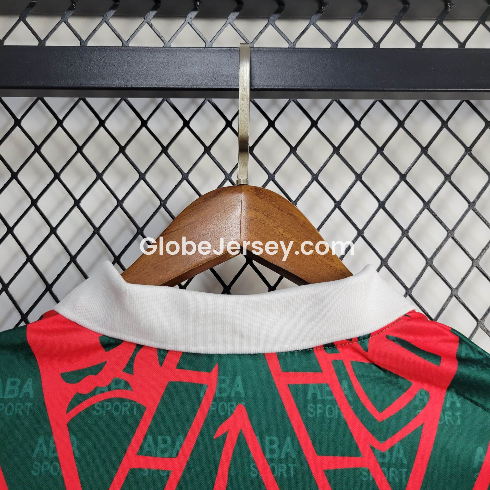 GlobeJersey-Retro Mexico 1997 Third Red Jersey