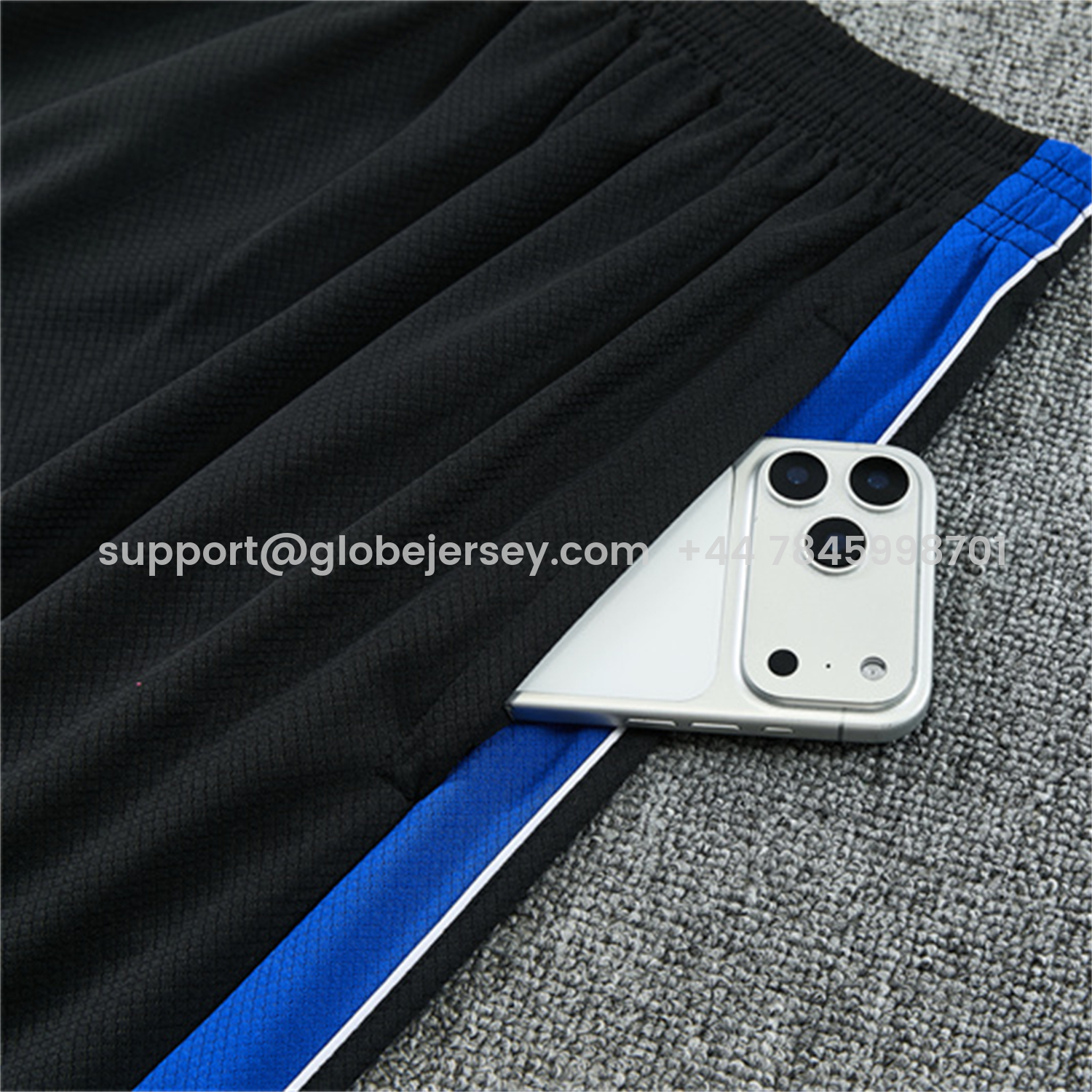 GlobeJersey-Atletico Madrid 26-27 Short-Sleeve Training Set - Green Top and Black Shorts