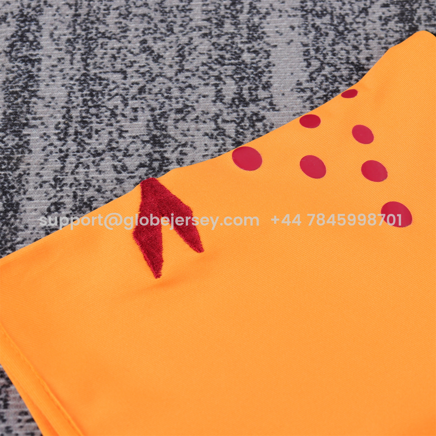 GlobeJersey-Retro Roma 2005-06 Home Kids Kit