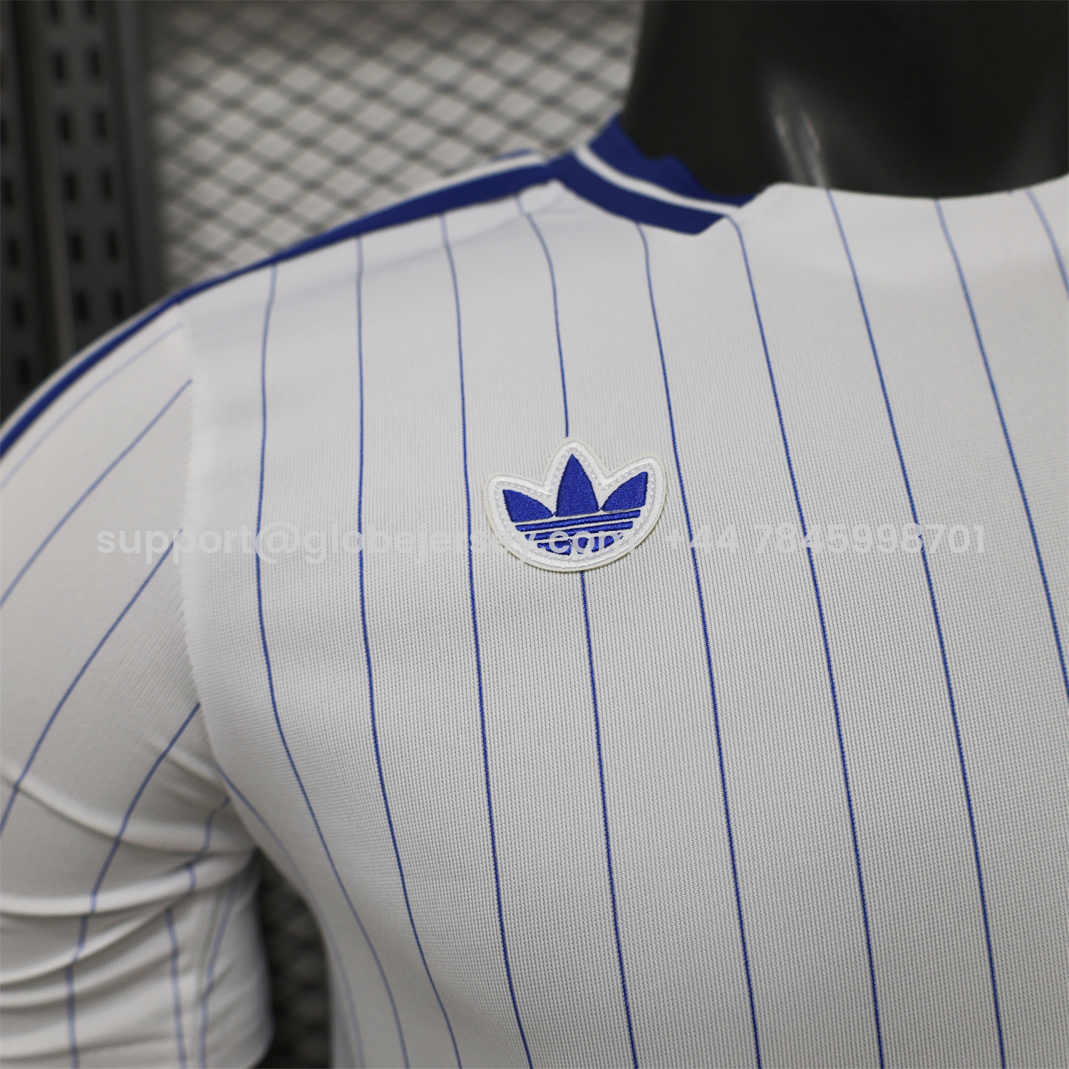 GlobeJersey-Millonarios 2026 Retro Style Casual Jersey - Player Version