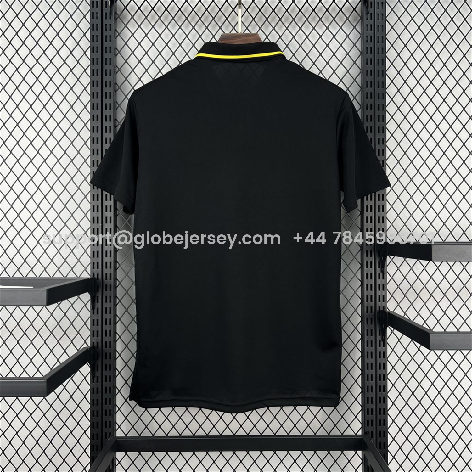 GlobeJersey-Brazil 2026 Black Special Edition Polo Jersey - Fans Version
