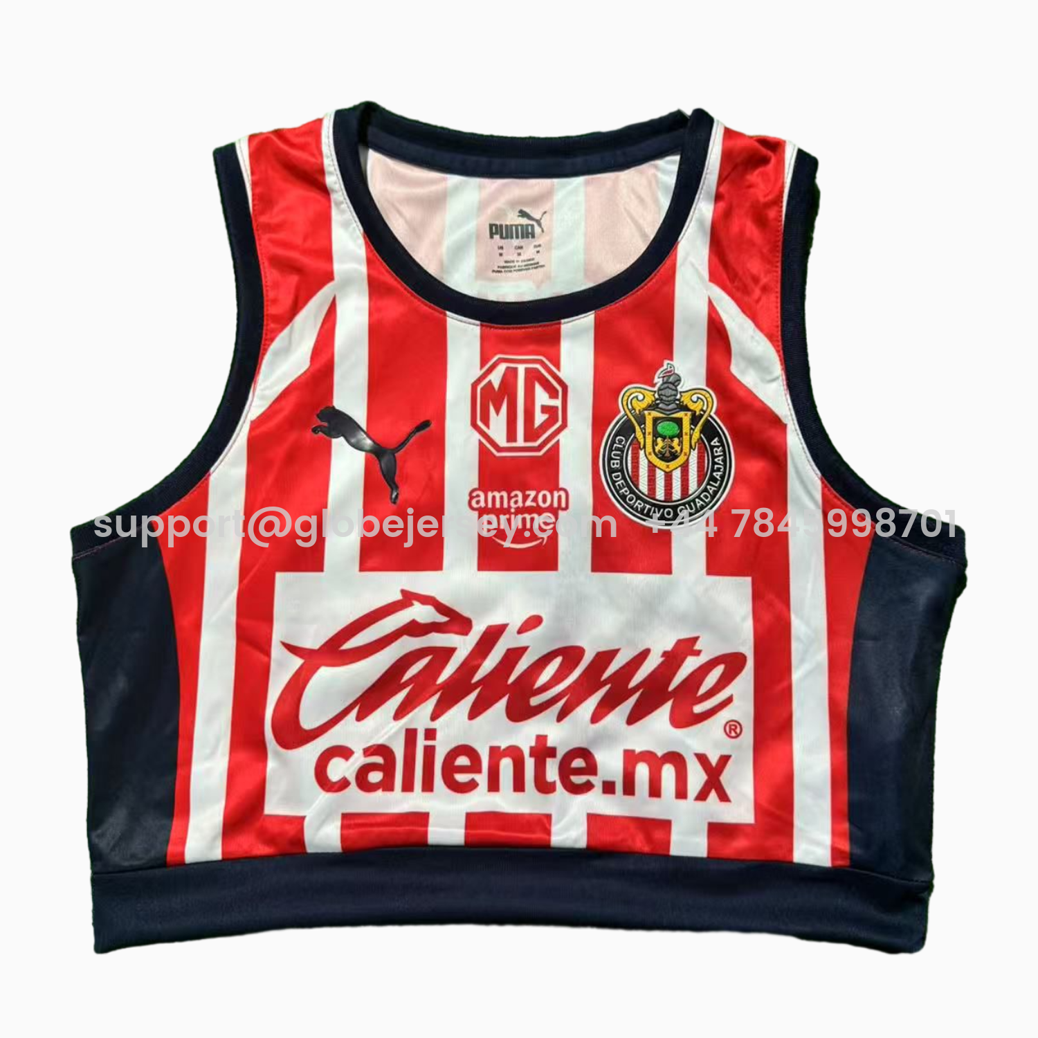 GlobeJersey-Women's Chivas de Guadalajara 25-26 Home Yoga Vest