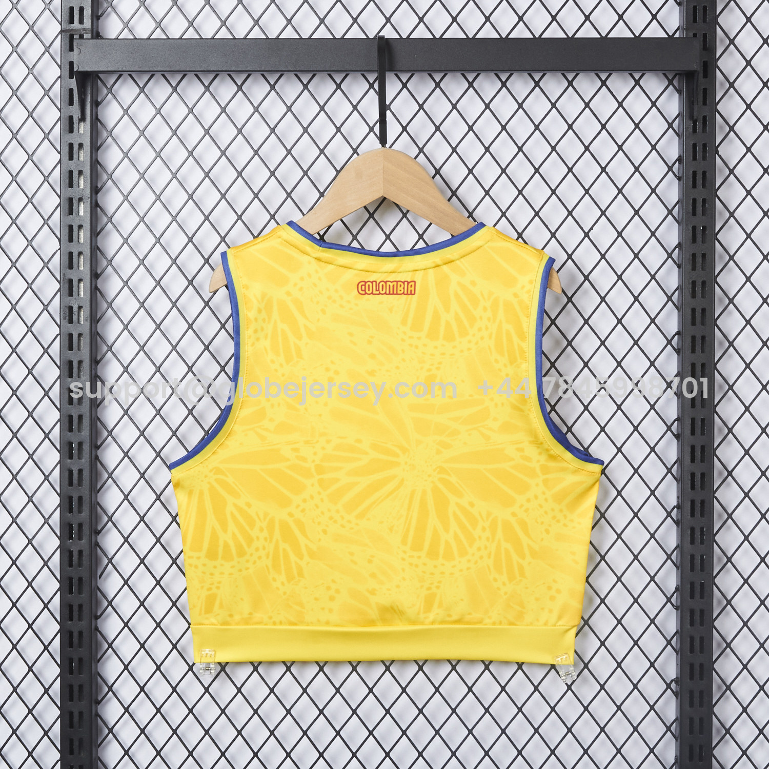 GlobeJersey-Women's Colombia 2026 Home Yoga Vest