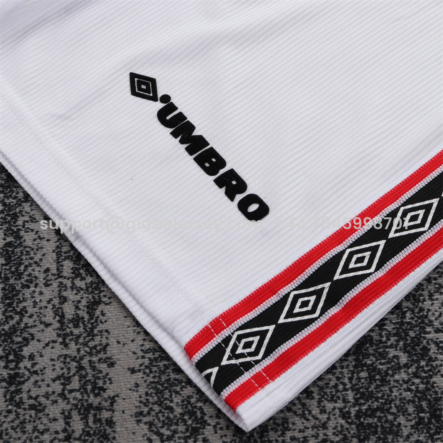 GlobeJersey-Retro Manchester United 1998-99 Home Long Sleeves Kids Kit