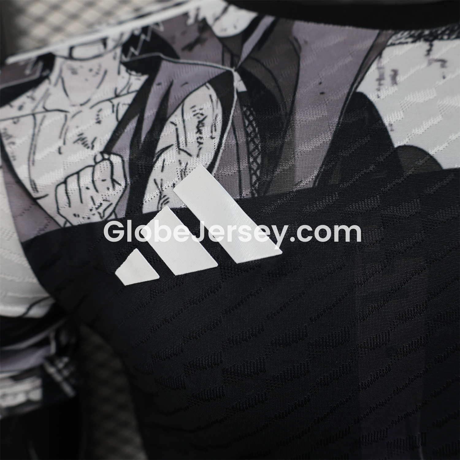 GlobeJersey-Japan 25-26 Uchiha Itachi Black & White Special Jersey - Player Version