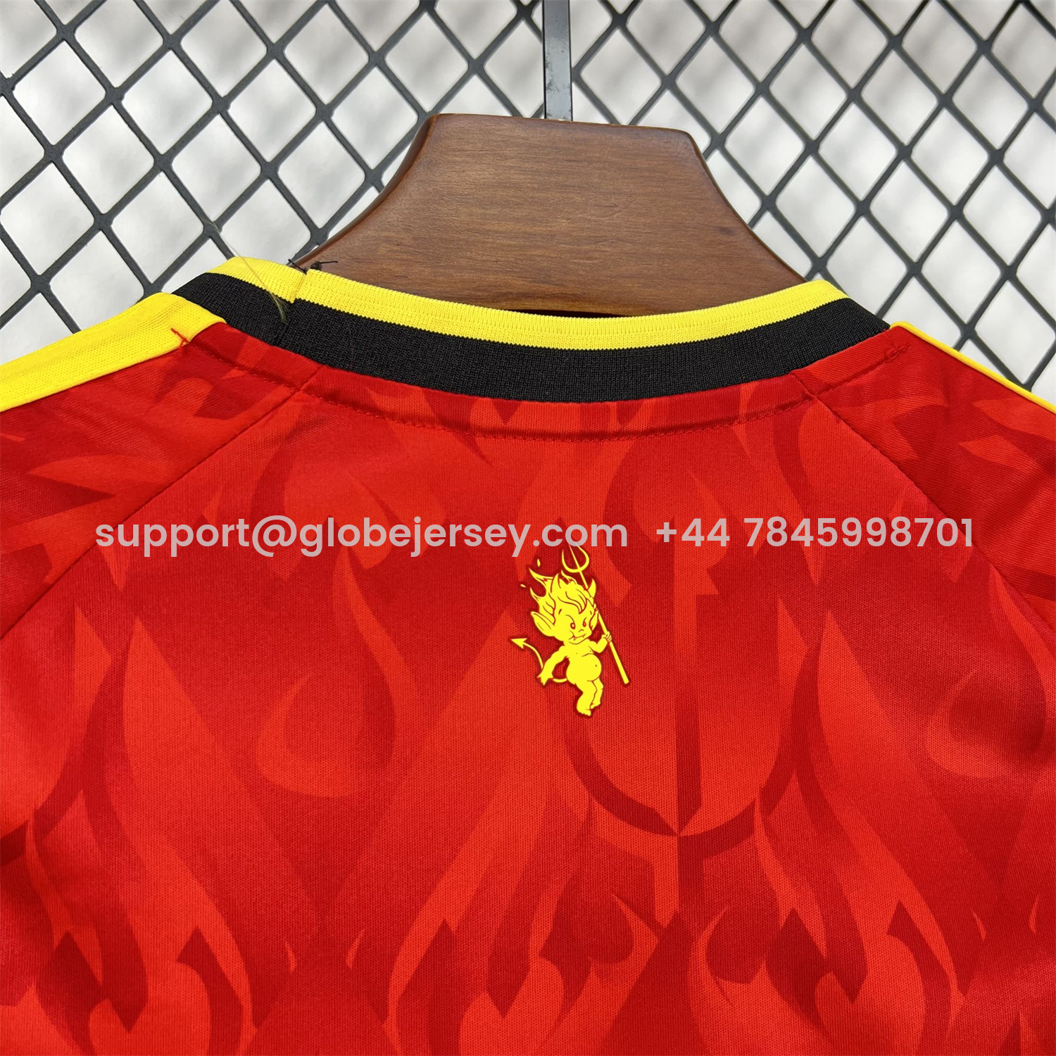 GlobeJersey-Belgium 2026 Home Kids Kit