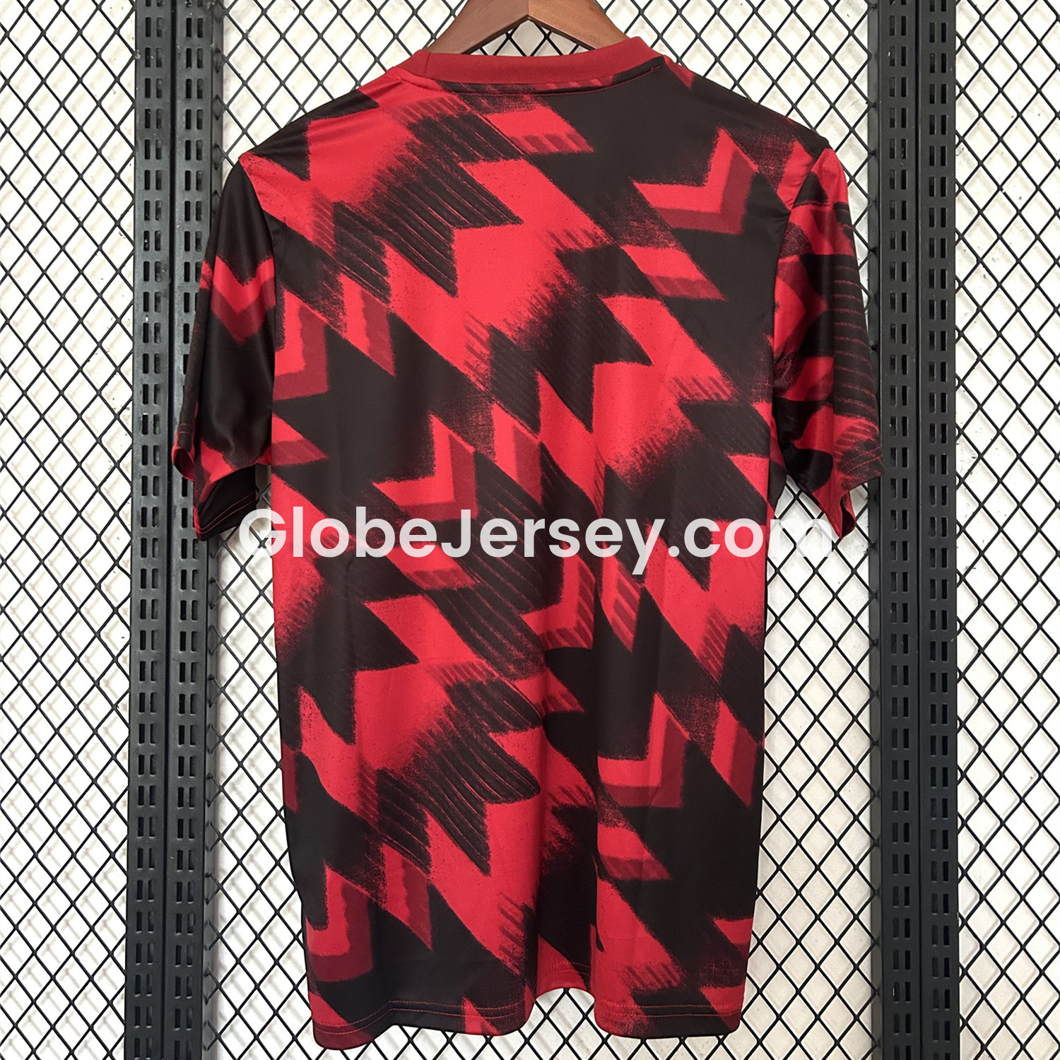 GlobeJersey-Manchester United 25-26 Red Pre-match Training Jersey - Fans Version