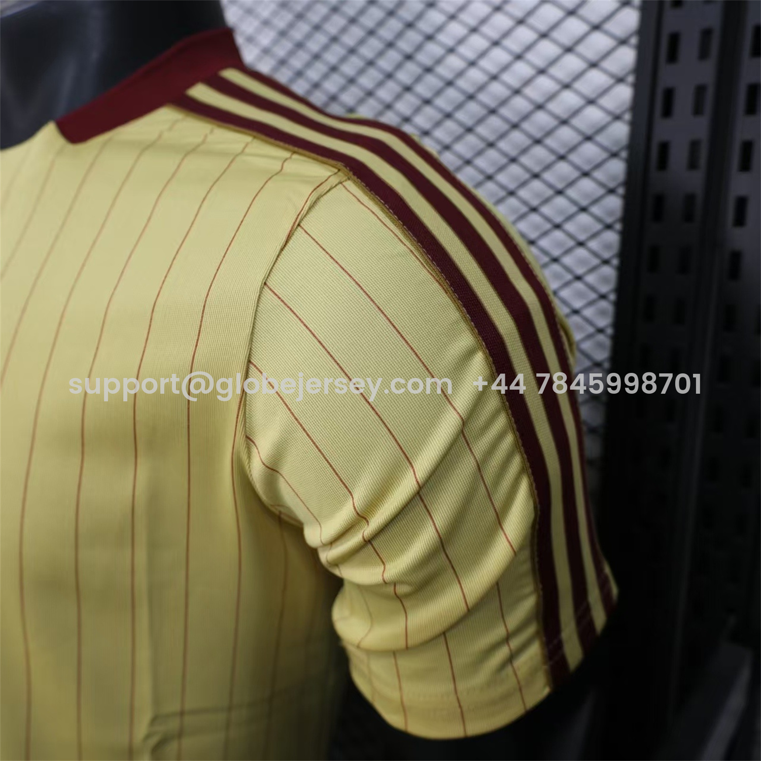 GlobeJersey-Arsenal 25-26 Trefoil Yellow Travel Jersey - Player Version