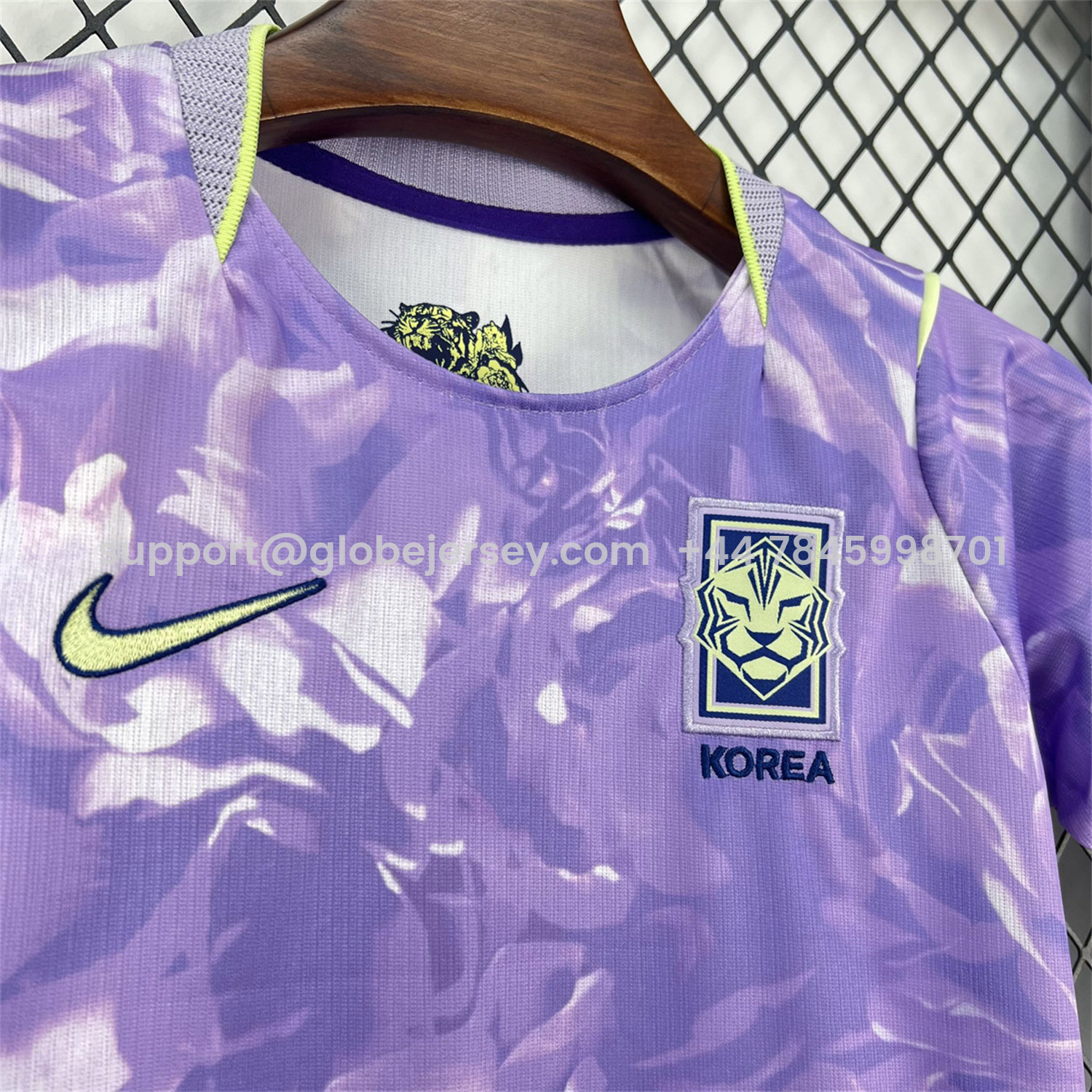 GlobeJersey-South Korea 2026 Away Kids Kit