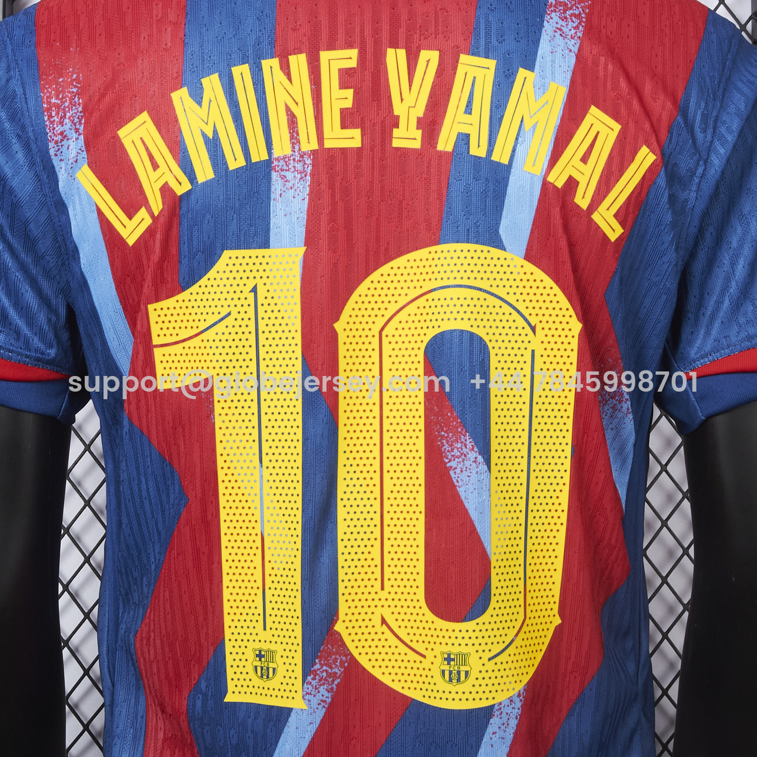 GlobeJersey-Barcelona 25-26 Supercopa De España Fourth Jersey - Player Version