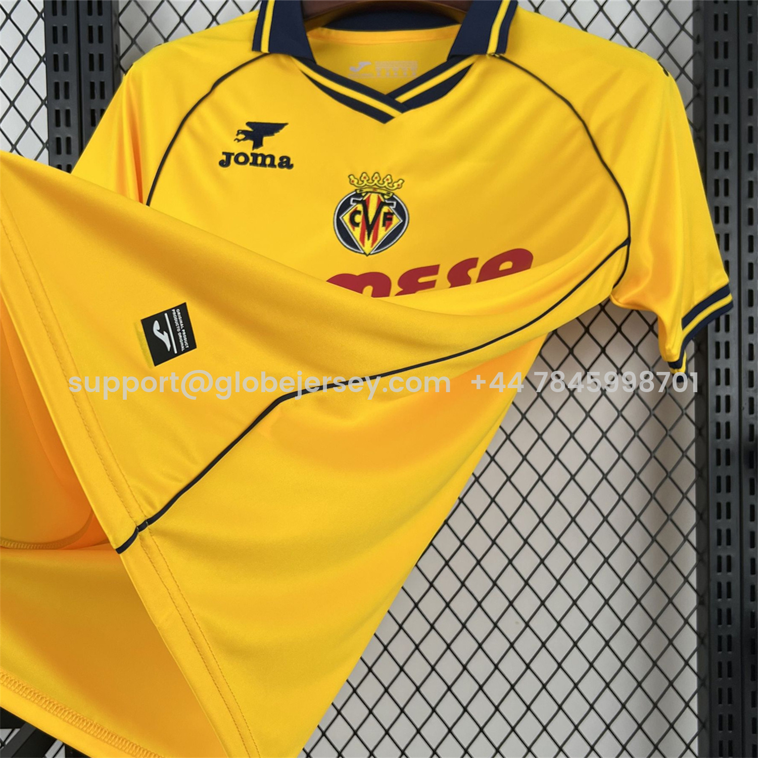 GlobeJersey-Villarreal 25-26 Yellow With Black Trim Special Edition Jersey - Fans Version