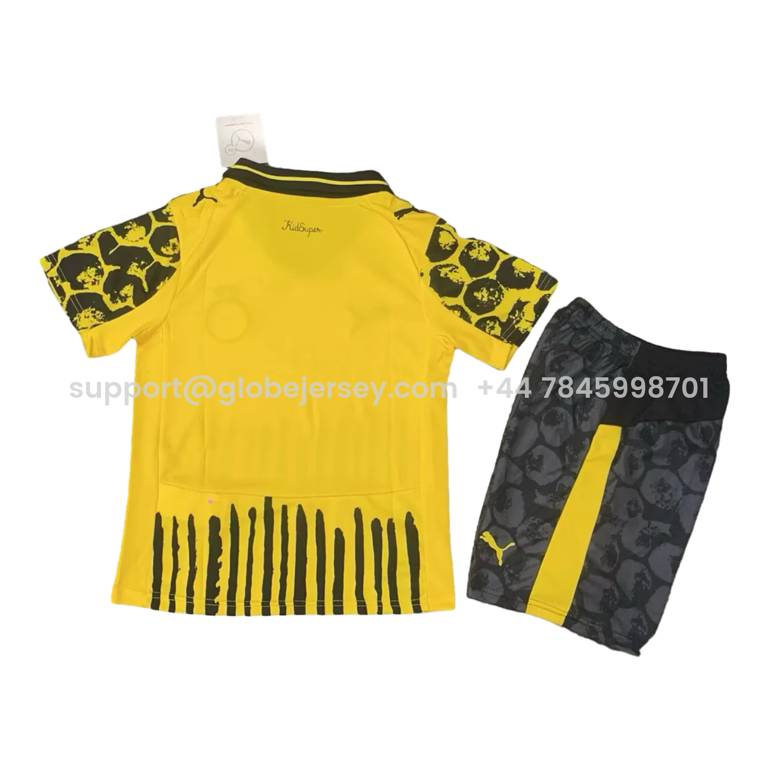 GlobeJersey-Dortmund 2025 Club World Cup Home Kids Kit