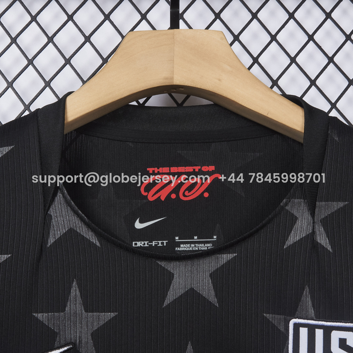GlobeJersey-United States USA 2026 Away Jersey - Fans Version