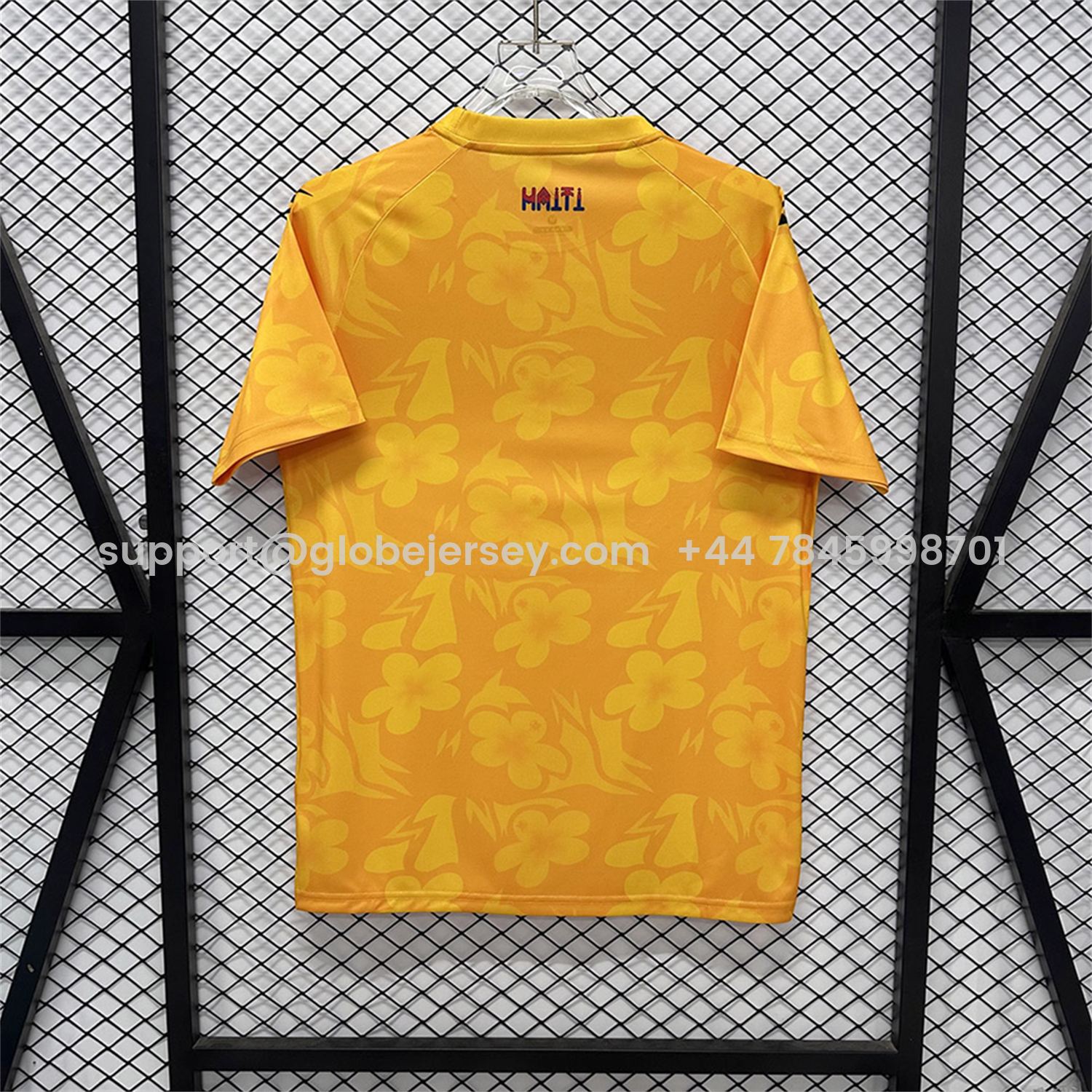 GlobeJersey-Haiti 26-27 Yellow Goalkeeper Jersey - Fans Version