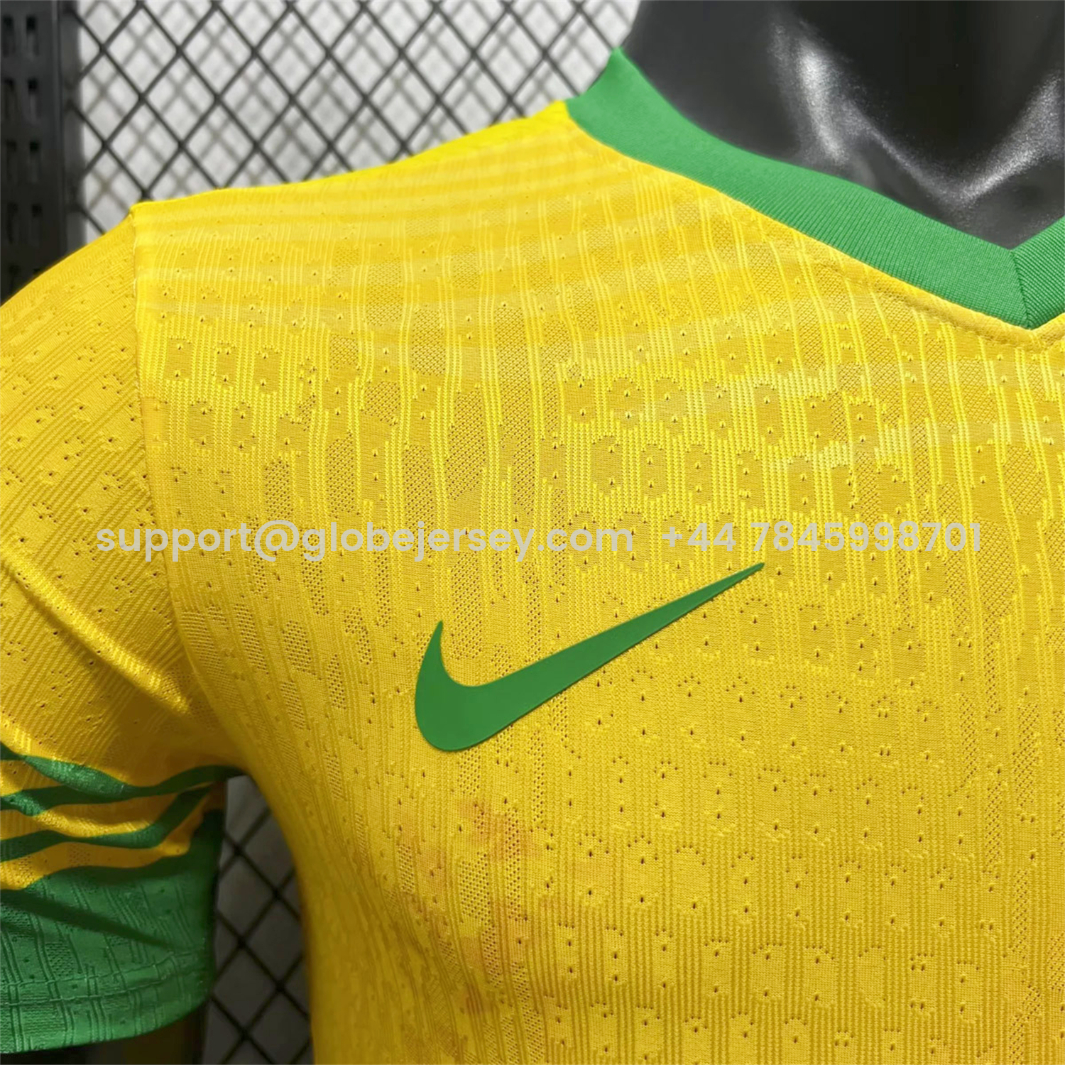 GlobeJersey-Brazil 2026 Yellow Colors Special Jersey - Player Version