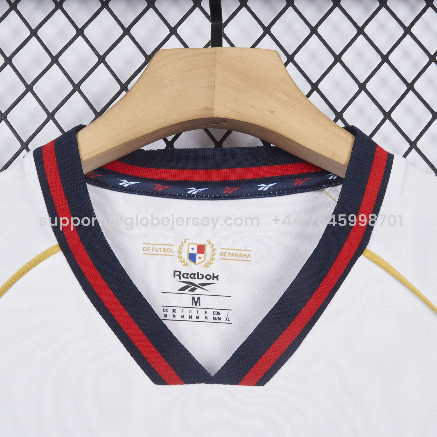 GlobeJersey-Panama 2026 Third White Jersey - Fans Version