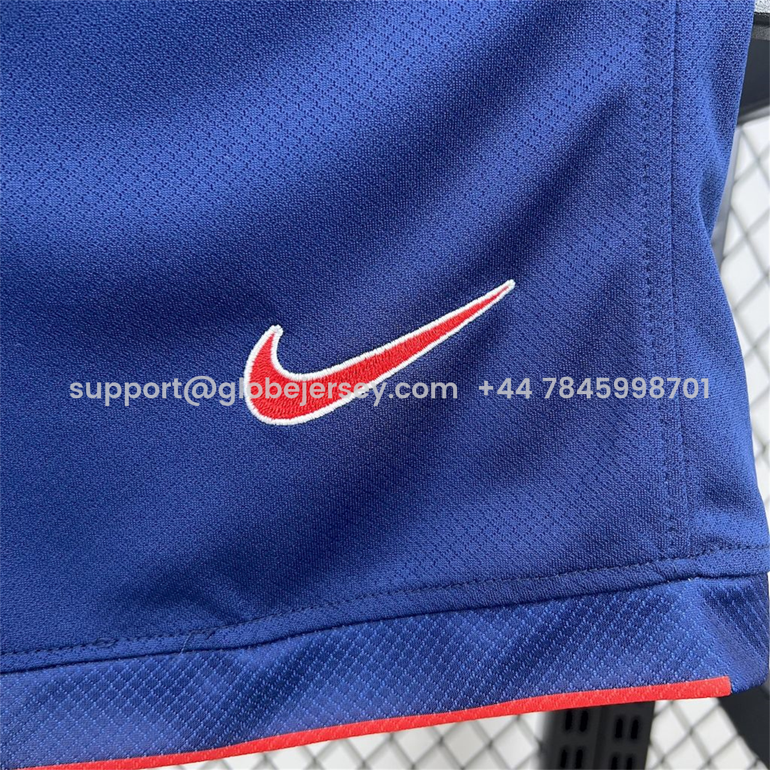 GlobeJersey-United States USA 25-26 Away Deep Blue Kids Kit