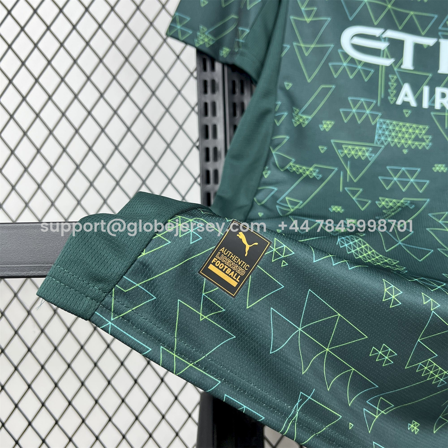 GlobeJersey-Manchester City 25-26 Fourth Green Jersey - Fans Version